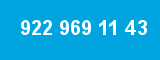 922 969 11 43